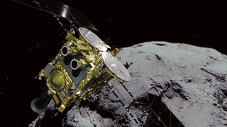 La sonda Hayabusa2 regresó a la Tierra con rocas de asteroide. Aquí está la primera imagen